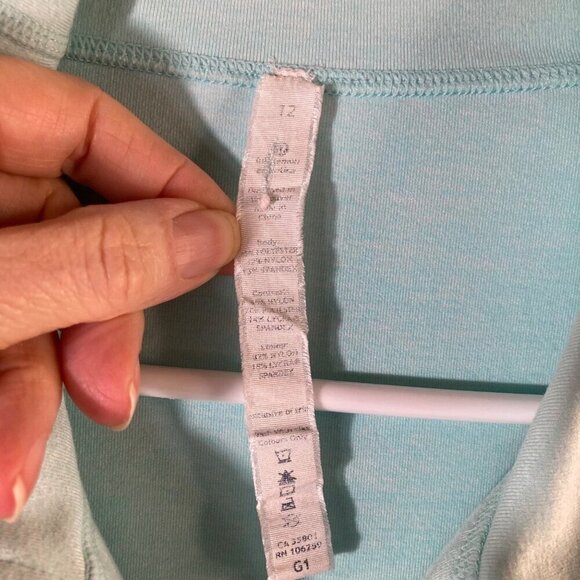 lululemon athletica Light Blue Jacket with Purple Accents - Picture 6 of 6